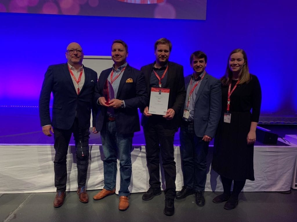 Ubisecure Telia win European Identity Award