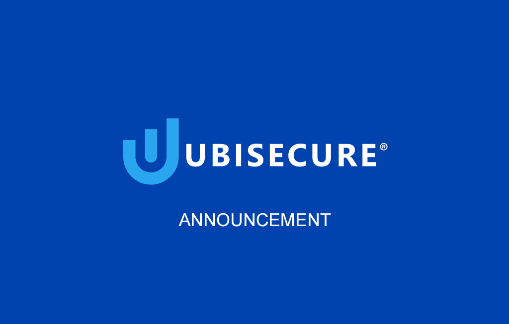 Ubisecure annoucement