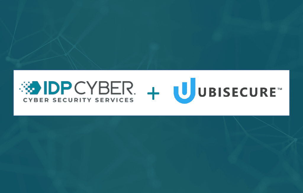 IDP Cyber + Ubisecure logos