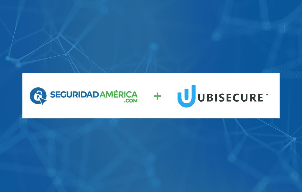 Seguridad America + Ubisecure logos