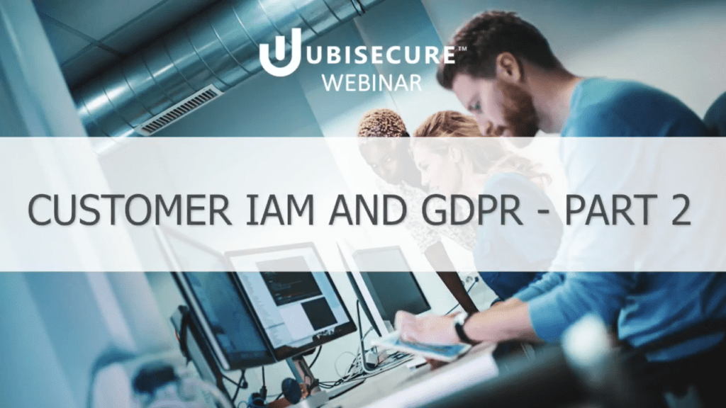 video still CIAM GDPR 2