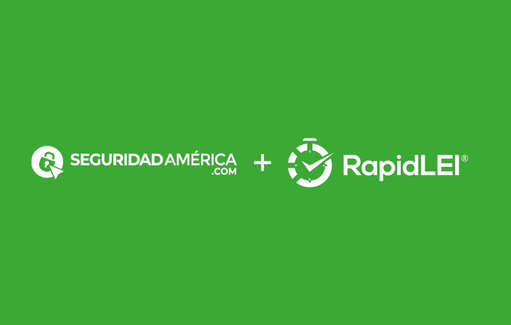 Seguridad America + RapidLEI logos