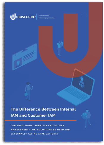 The Difference Between IAM and CIAM - Ubisecure White Paper page 1