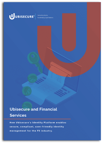 Ubisecure and Financial Services page 1