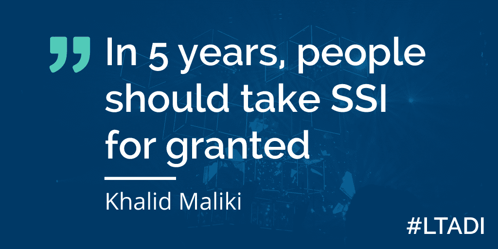 Text - "In 5 years, people should take SSI for granted"