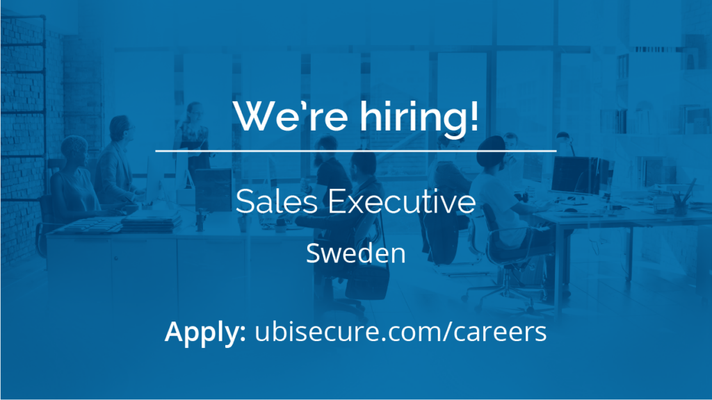 Sales Executive Sweden