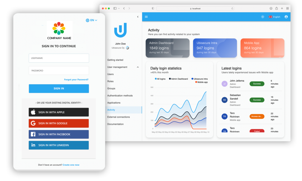 CIAM IDaaS User Experience